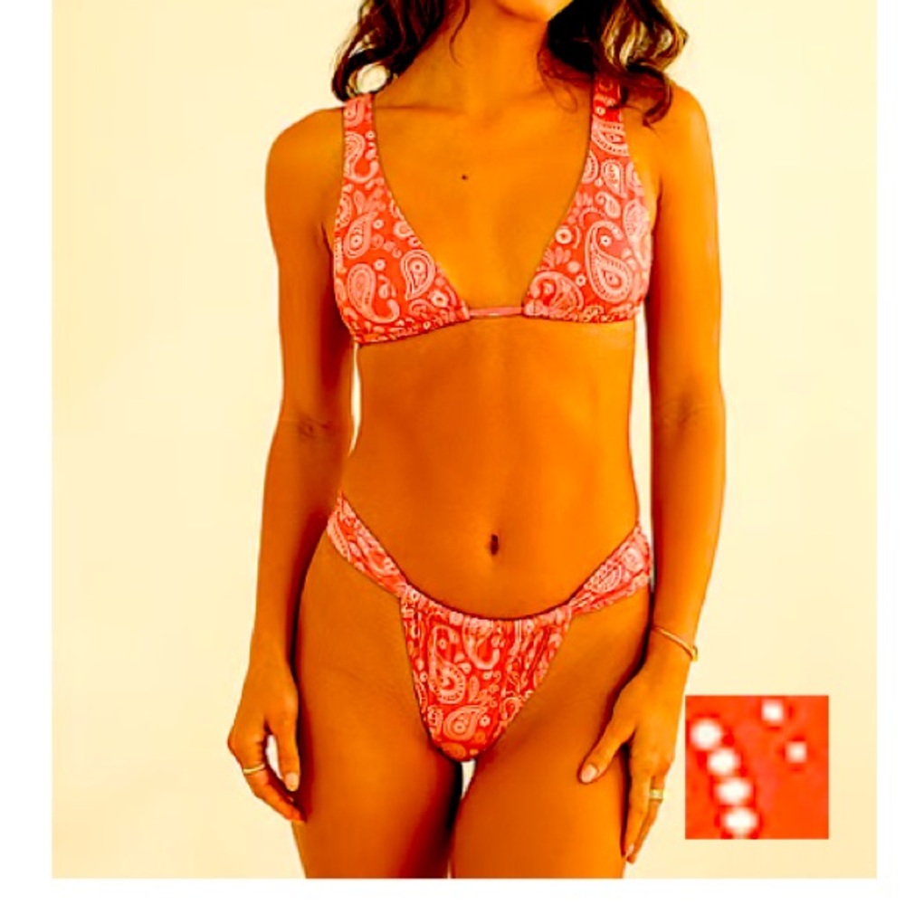Dippin' Daisy's Pink Cheeky Bikini Bottom